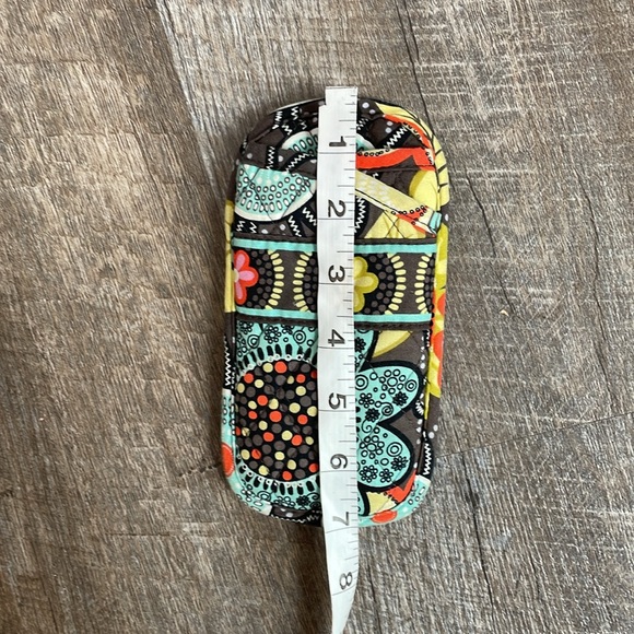 VERA BRADLEY Flower Shower Quilted Soft Eyeglass/ Sunglasses Case Double Pocket - Picture 10 of 11